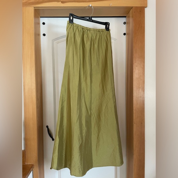100% silk CP Shades Silk Maxi Skirt - Picture 3 of 10